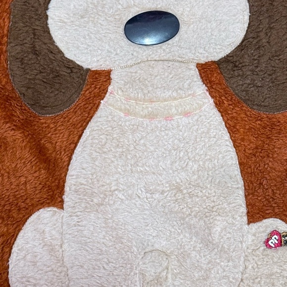 1986 Tonka Pound Puppy Wall Hanging Olefin / Acrylic Very Rare 36" X 20" Fuzzy - Picture 5 of 14